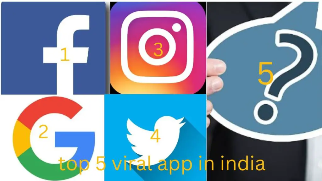 top 5 viral app in india